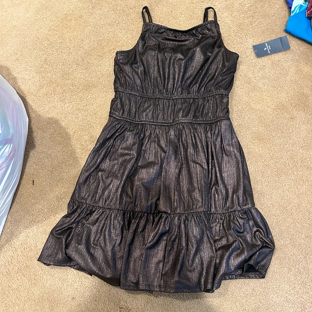Abercrombie Kids Shimmering Black Dress